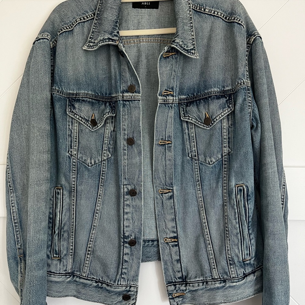 Able Women's Blue Denim Jacket